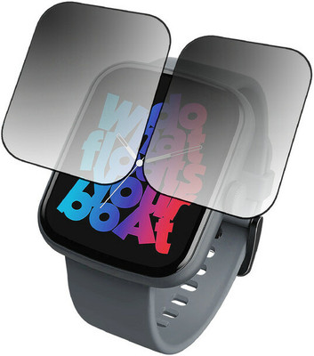 HIDEOUS Tempered Glass Guard for boAt Wave Beat Call(Pack of 2)