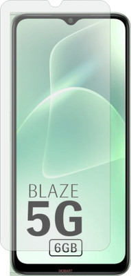 MOBART Tempered Glass Guard for LAVA BLAZE 5G (Flexible & Shatterproof)(Pack of 1)