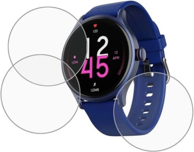 DOWRVIN Tempered Glass Guard for BOAT LUNAR VISTA SMART WATCH ( PACK OF 3)(Pack of 3)
