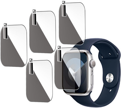 daffin Tempered Glass Guard for Apple Watch Series 9(Pack of 5)