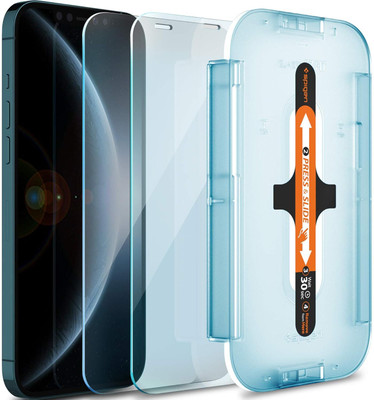 Spigen Tempered Glass Guard for iPhone 12 Pro Max(Pack of 2)