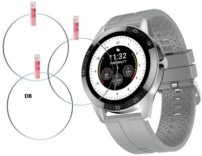 DOWRVIN Tempered Glass Guard for FIRE-BOLTT TALK BLUETOOTH SMART WATCH ( PACK OF 3)(Pack of 3)