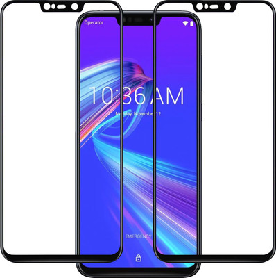 Qyist Tempered Glass Guard for Asus Zenfone Max M2(Pack of 2)