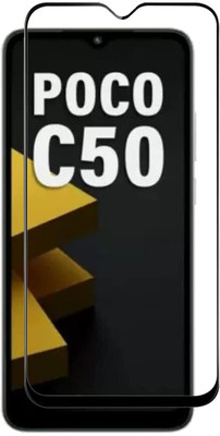 ZINGTEL Tempered Glass Guard for Xiaomi Poco C50(Pack of 1)