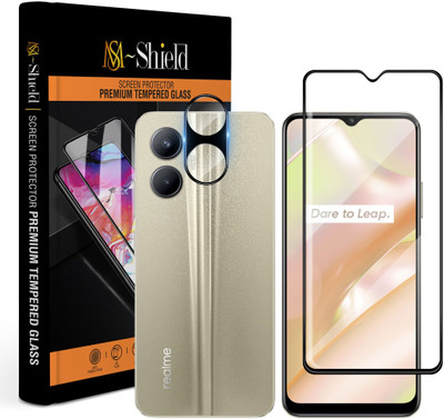 KLAH Tempered Glass Guard for Realme C33, With Camera Lens Protector(Pack of 1)