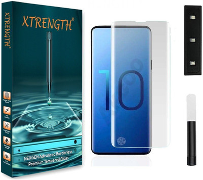 XTRENGTH Tempered Glass Guard for Samsung Galaxy S10(Pack of 1)