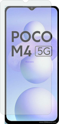Fasheen Tempered Glass Guard for MI POCO M4 5G (AntiGlare Matte)(Pack of 1)