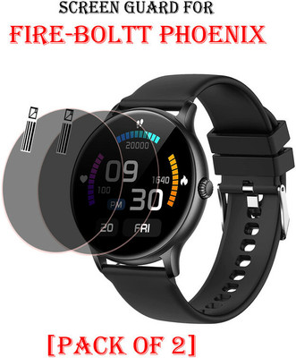 hirdesh Tempered Glass Guard for Fire Boltt Phoenix(Pack of 2)
