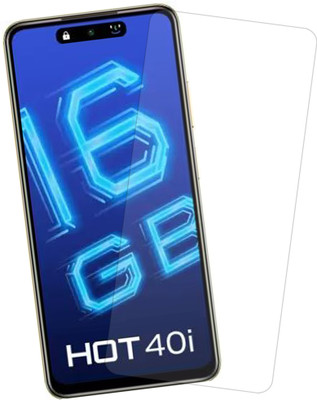 VAlight Tempered Glass Guard for Infinix HOT 40i(Pack of 1)