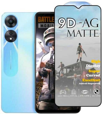 FAIYER BEAT Tempered Glass Guard for Premium matte Tempered Glass For oppo A59 5g(matte finish,Pack Of 1) Advanced gaming matte Full Screen Coverage Screen Protector for oppo A59 5g(Pack of 1)