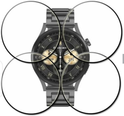 KHWABEEDA Tempered Glass Guard for FASTRACK RADIANT FX4 SMART WATCH TEMPERED GLASS (PACK OF 4)(Pack of 4)
