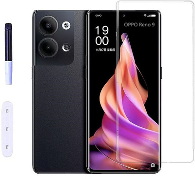 TechWings Tempered Glass Guard for OPPO Reno 9, Uv High Quailty Glass(Pack of 1)