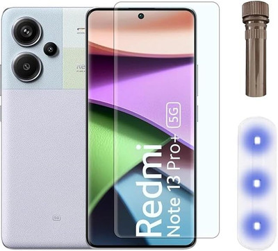 AACL Tempered Glass Guard for Premium Tempered Glass Design for Xiaomi Redmi Note 13 Pro Plus 5G Advanced Border Less Full Edge to Edge UV Screen Protector and Easy Installation Kit(Pack of 1)