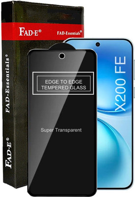 FAD-E Tempered Glass Guard for Vivo X200 FE 5G, Vivo X200 FE(Pack of 1)