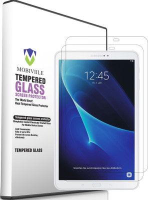 MOBIVIILE Tempered Glass Guard for Samsung Galaxy Tab A 10.1 (2016), T580 T585(Pack of 2)