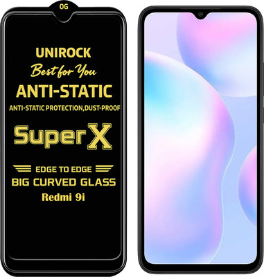 Unirock Tempered Glass Guard for Redmi 9i(Pack of 1)