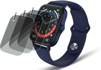 KHWABEEDA Tempered Glass Guard for PEBBLE COSMOS SMARTWATCH TEMPERED GLASS( PACK OF 3)(Pack of 3)