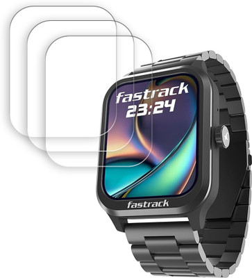 ARBAN Tempered Glass Guard for Fastrack Limitless FS2 Classic 1.83 inch Smartwatch Screen Protector | Anti-Scratch | Edge to Edge Full Coverage | 9H Hardness | Screen Guard SMARTWATCH SCREEN GUARD(Pack of 3)