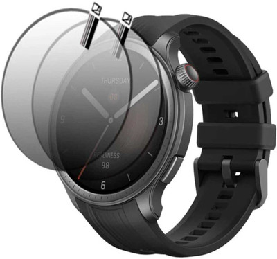 ZIDZEE Tempered Glass Guard for AMAZFIT BALANCE (R)SMART WATCH SCREEN GUARD (P-2)(Pack of 2)