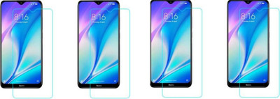 SRT Tempered Glass Guard for Mi Redmi 8(Pack of 4)