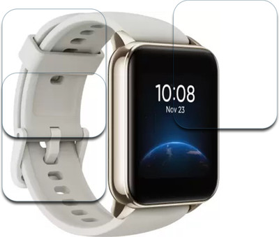 MUTAALI Tempered Glass Guard for realme Watch 2 smartwatch(Pack of 3)