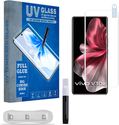 GDBUY Edge To Edge Tempered Glass for Vivo V30e 5G(Pack of 1)