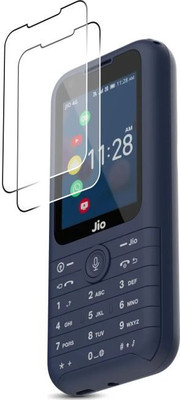 Olonga Tempered Glass Guard for JioPhone Prima 4G Keypad Phone(Pack of 2)
