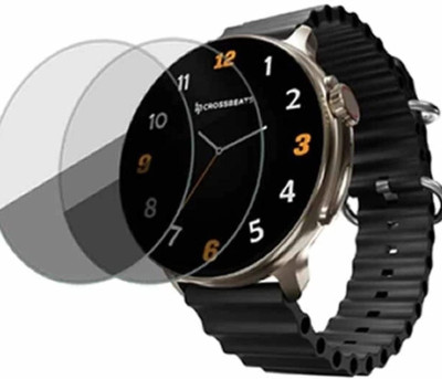 DB Tempered Glass Guard for CROSSBEATS AURA SMART WATCH (PACK OF 2)(Pack of 2)