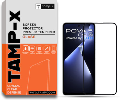 TAMP-X Tempered Glass Guard for Tecno Pova 5 Pro 5G(Pack of 1)