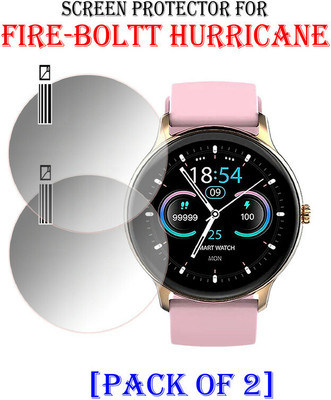 YCHROZE Tempered Glass Guard for Fire Boltt Hurricane(Pack of 2)