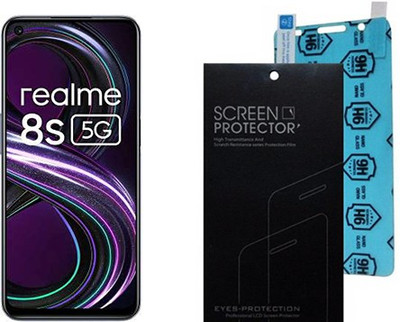 Gigatech Tempered Glass Guard for Realme 8s(Pack of 1)