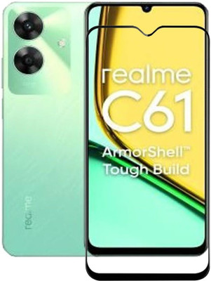 DMJHP Tempered Glass Guard for Realme C61(Pack of 1)