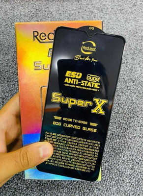 SuperX Tempered Glass Guard for REALME 5, REALME C20, VIVO Y21, SAMSUNG M33, OPPO A18(Pack of 1)