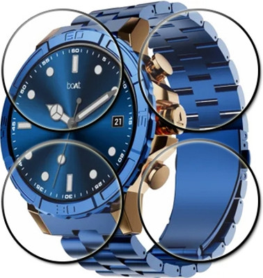 tombik Tempered Glass Guard for 63xs-boAt Enigma X800 Smartwatch(Pack of 4)