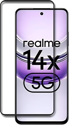 Skyforce Tempered Glass Guard for Realme 14x 5G, Realme 14x(Pack of 1)