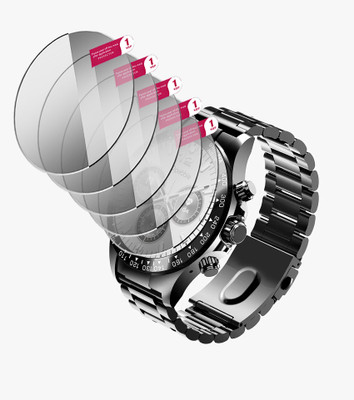 HIDEOUS Tempered Glass Guard for Pebble Zenith(Pack of 5)