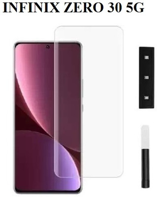 BRENZZ Tempered Glass Guard for Infinix Zero 30 5G(Pack of 1)