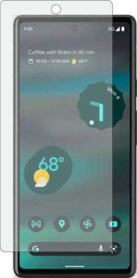MOBART Tempered Glass Guard for GOOGLE PIXEL 6A G1AZG Flexible Matte(Pack of 1)