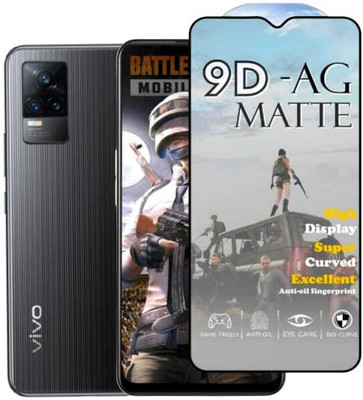 FAIYER BEAT Tempered Glass Guard for Premium matte Tempered Glass For vivo V21 E 4g(matte finish,Pack Of 1) Advanced gaming matte Full Screen Coverage Screen Protector for vivo V21 E 4g(Pack of 1)