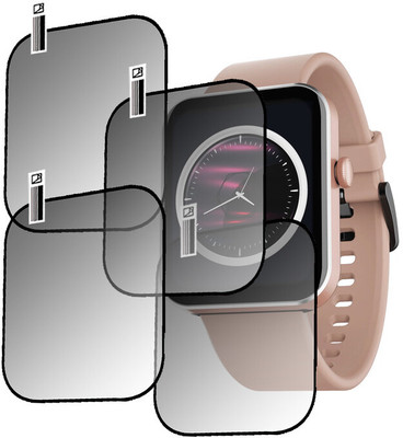 HIDEOUS Tempered Glass Guard for boAt Wave Flex Connect(Pack of 4)