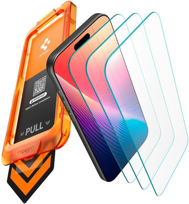 Spigen Tempered Glass Guard for iPhone Air(Pack of 3)