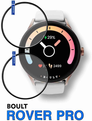 Olonga Tempered Glass Guard for BOULT ROVER PRO SMARTWATCH(Pack of 2)