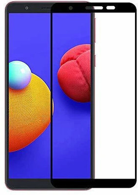 Gorilaa Tempered Glass Guard for samsung galaxy A01 core samsung galaxy a01 core tempered 5d [pack 0f 1], full tempered glass(Pack of 1)