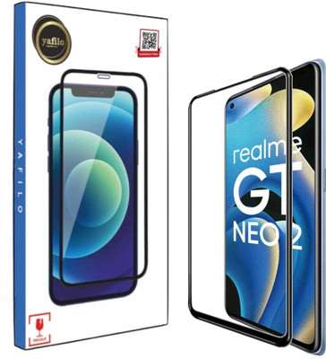 YAFILO Tempered Glass Guard for Realme GT Neo 2 5G / GT 2 / GT Neo 3T HD+ Edge-to-Edge Full Screen Protector with Easy Self-Installation Kit(Pack of 1)