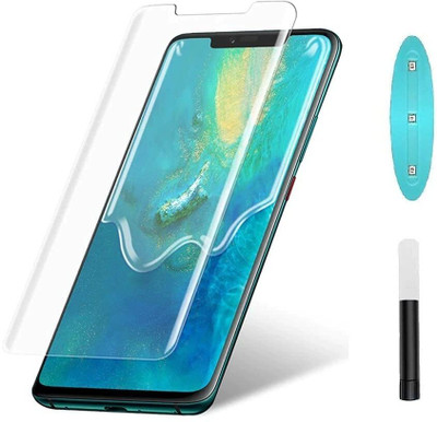 Maxboost Tempered Glass Guard for Huawei Mate 20 Pro Premium UV Edge to Edge Screen Protector Guard With Installation Kit(Pack of 1)
