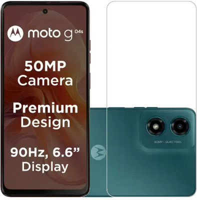 KMPERED Tempered Glass Guard for Motorola g04s, Moto g04s, MOTOROLA G04S, MOTO G04S(Pack of 1)