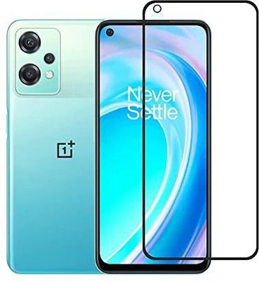 Gorilaa Tempered Glass Guard for Premium HD Edge to Edge Tempered Glass for OnePlus Nord CE 2 Lite (BLACK) (Pack of 1)(Pack of 1)