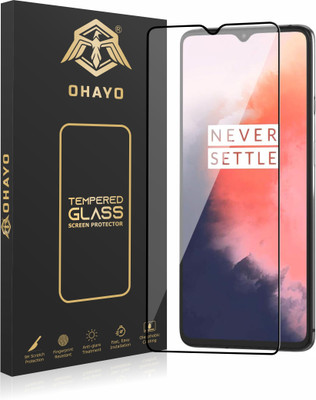 OHAYO Tempered Glass Guard for For OnePlus 7T(Pack of 1)
