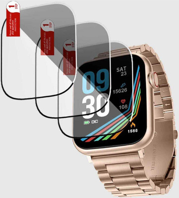 DOWRVIN Impossible Screen Guard for FIRE BOLTT LUMOS SMART WATCH SCREEN GUARD (P-3)(Pack of 3)