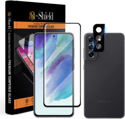 MS-Shield Tempered Glass Guard for Samsung Galaxy S21 FE 5G, With Camera Lens Protector(Pack of 1)